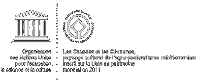 Causses Cévennes unesco logo